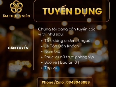 Ẩm thực 5 Viên Cần Tuyển
